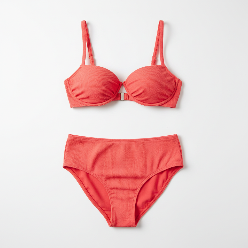 Bikini Set Coral Red
