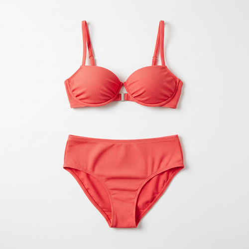Bikini Set Coral Red