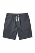 Classic Swim Trunks Charcoal - Sustainable men's swimwear